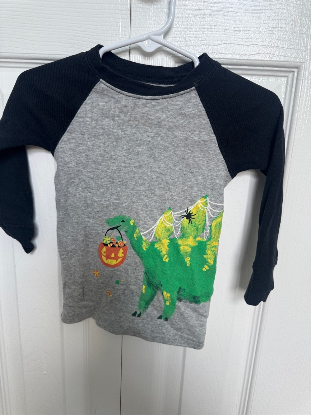Carters child of mine Halloween Dino pajamas!